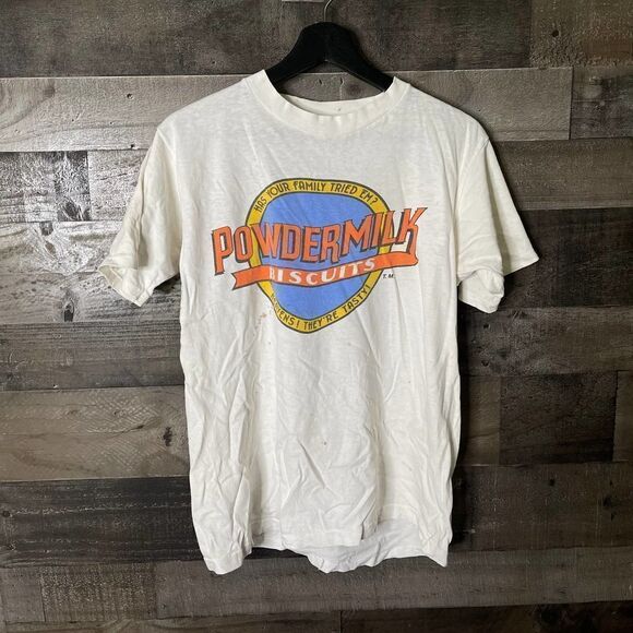 Powdermilk Biscuits VTG Shirt Small - Picture 1 of 2